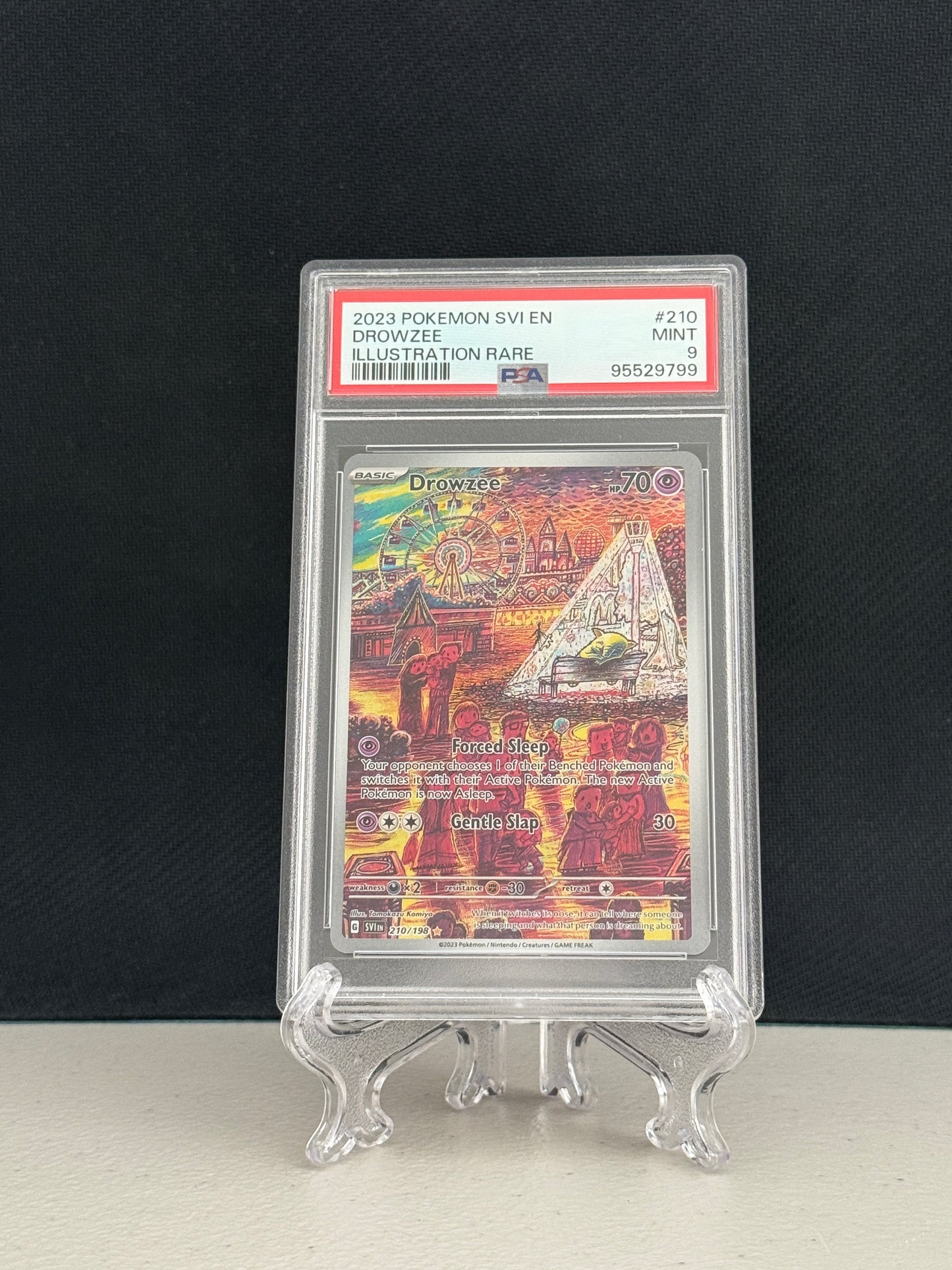 2023 Pokemon Scarlet & Violet Drowzee #210 - PSA 9