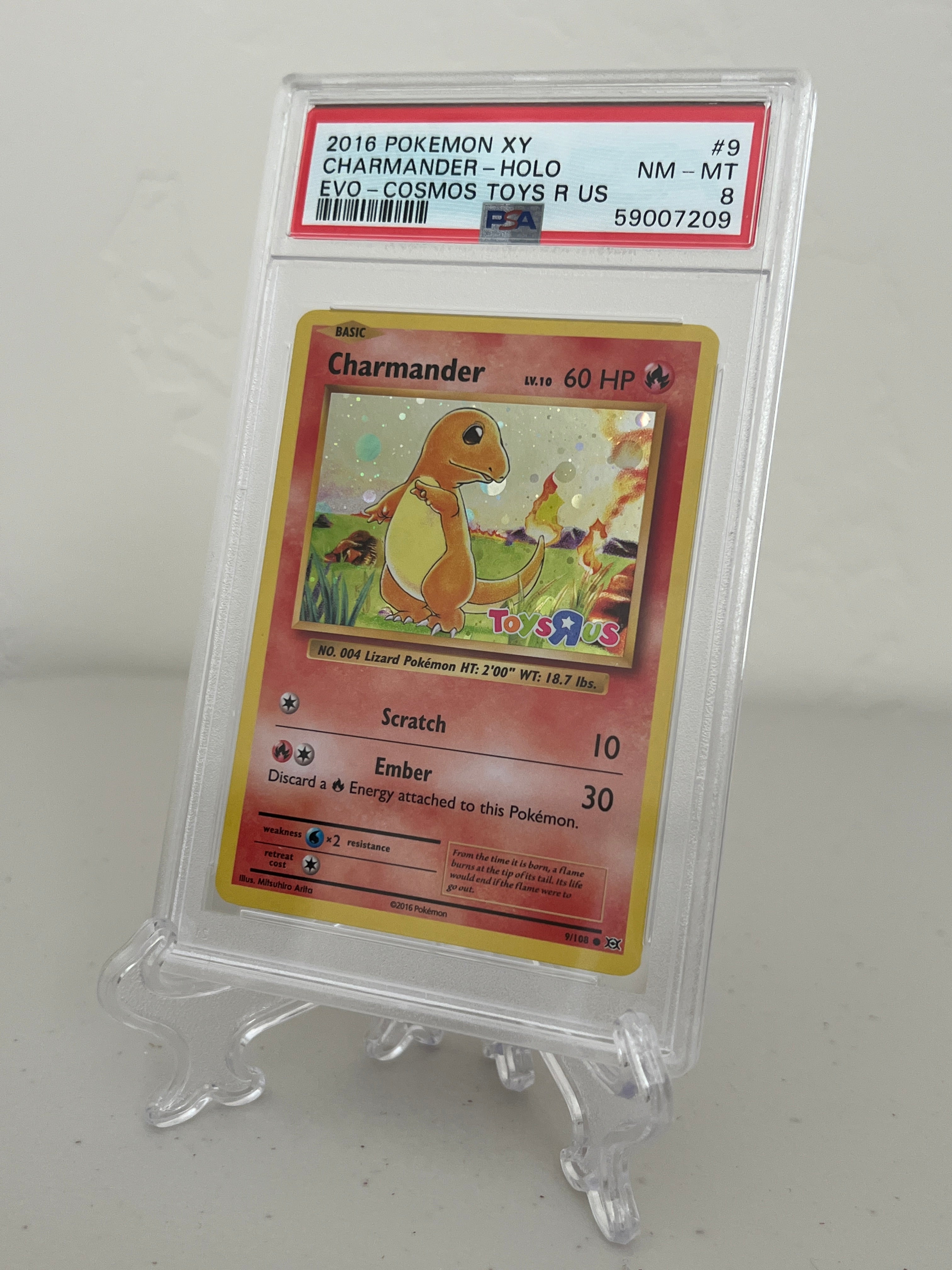 Pokemon Charmander Toys R Us Promo PSA deals 9