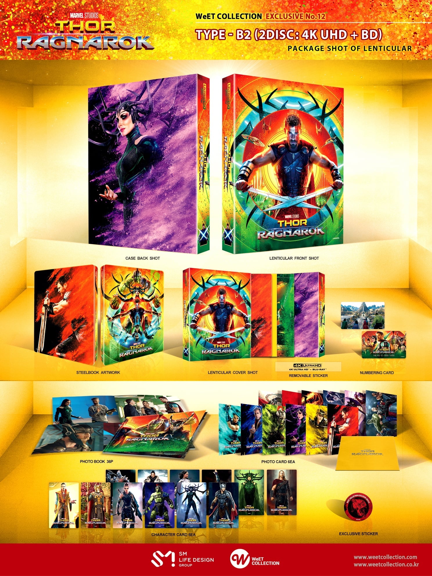 Thor Ragnarok hot 4k WeET steelbook