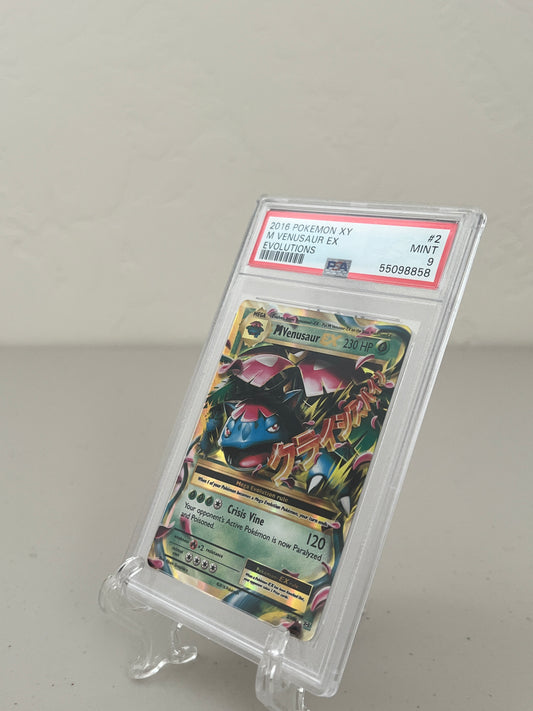 2016 Pokemon XY Evolutions Mega Venusaur EX #2 PSA 9