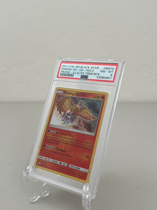 2017 Pokemon Shining Legends Shining Ho-oh #SM70 PSA 8