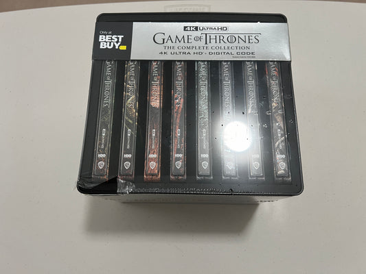 Game of Thrones Complete Collection 4K Ultra HD Steelbook Best Buy Exclusive