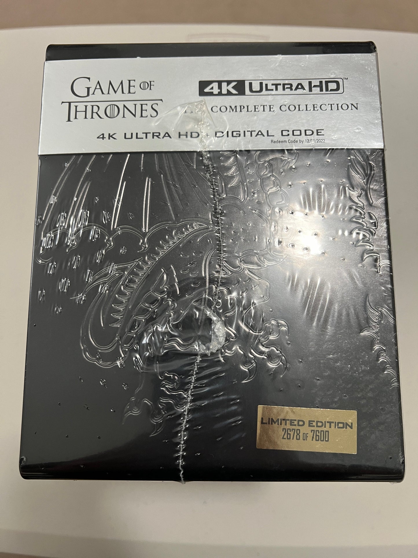 Game of Thrones Complete Collection 4K Ultra HD Steelbook Best Buy Exclusive