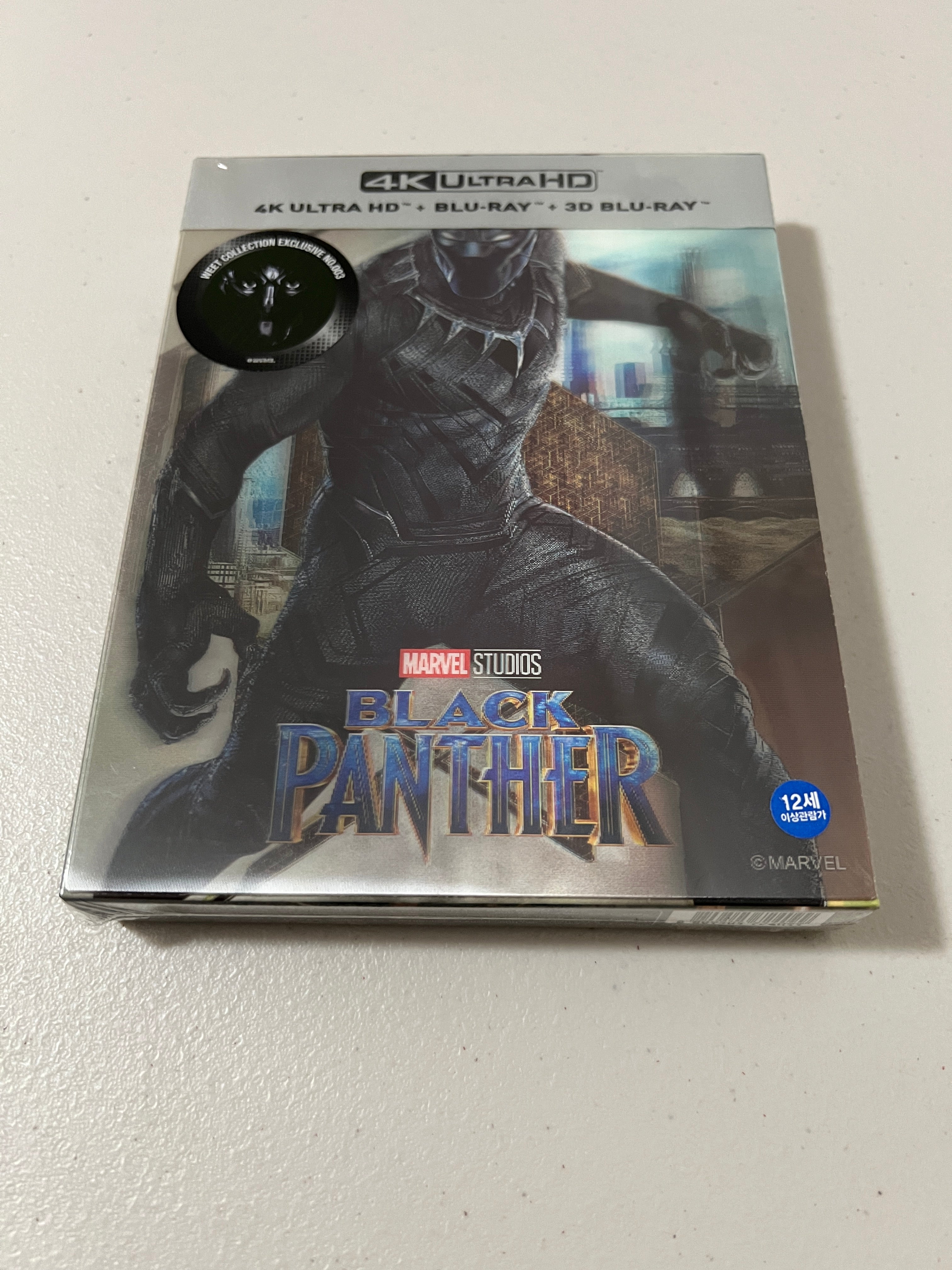 Black Panther Lenti B1 Steelbook (Weet sold Collection) (4K UHD BLU-RAY)