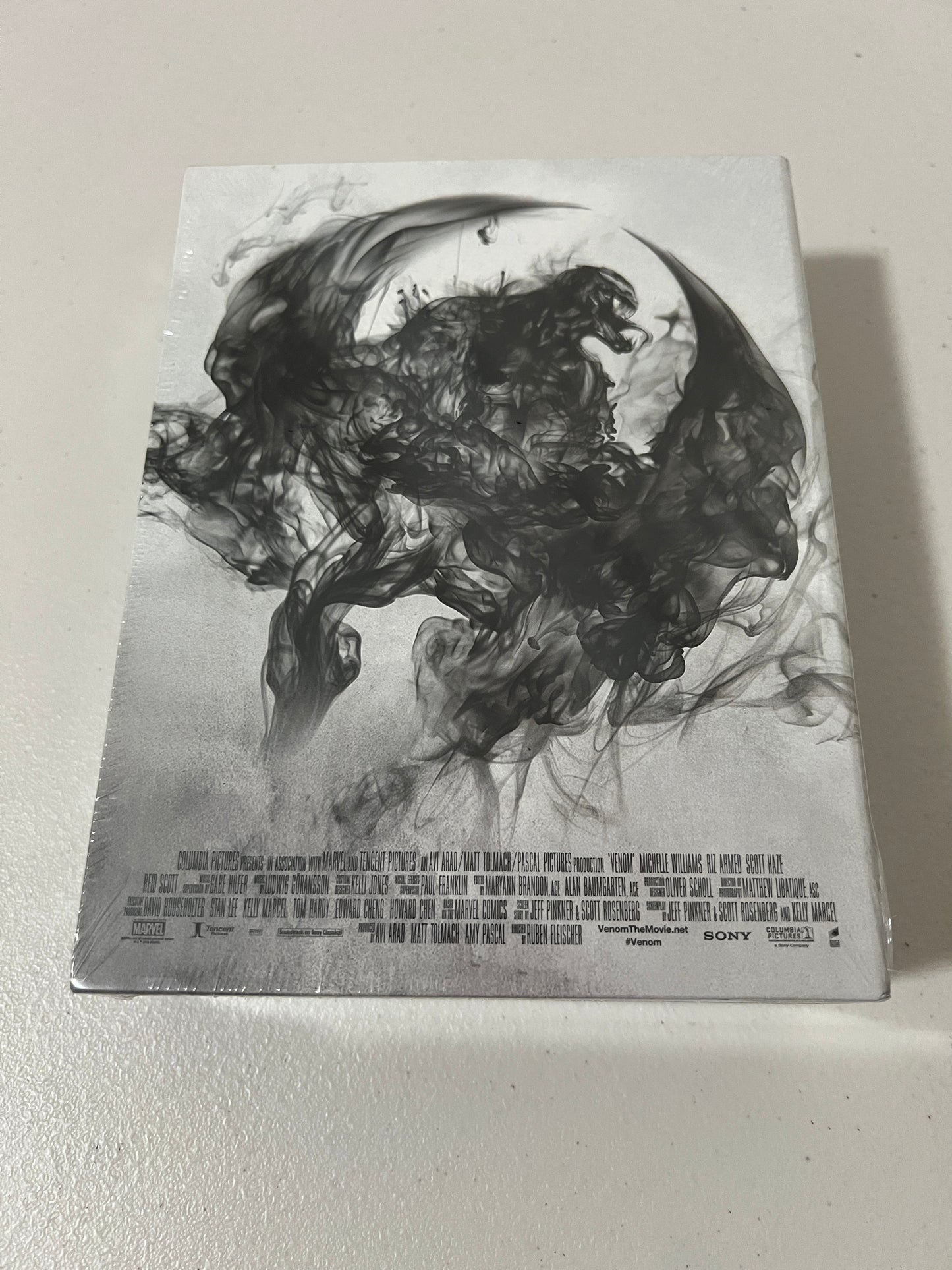 Venom (4K+2D Blu-ray SteelBook) White Boxset (Fullslip B OAB + Quarter Slip BE) Blufans Exclusive #52