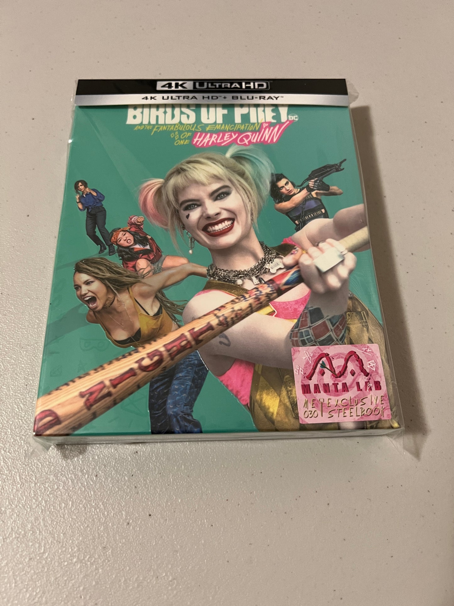 Birds of Prey: And the Fantabulous Emancipation of One Harley Quinn (4K UHD SteelBook) (Manta Lab Exclusive) Full Slip