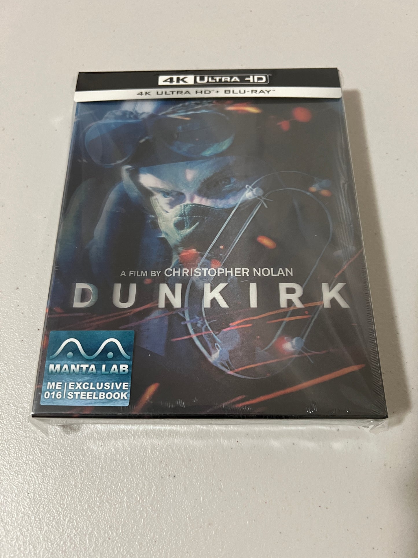 Dunkirk (4K UHD SteelBook) (Manta Lab Exclusive No. 16) Lenticular Full Slip
