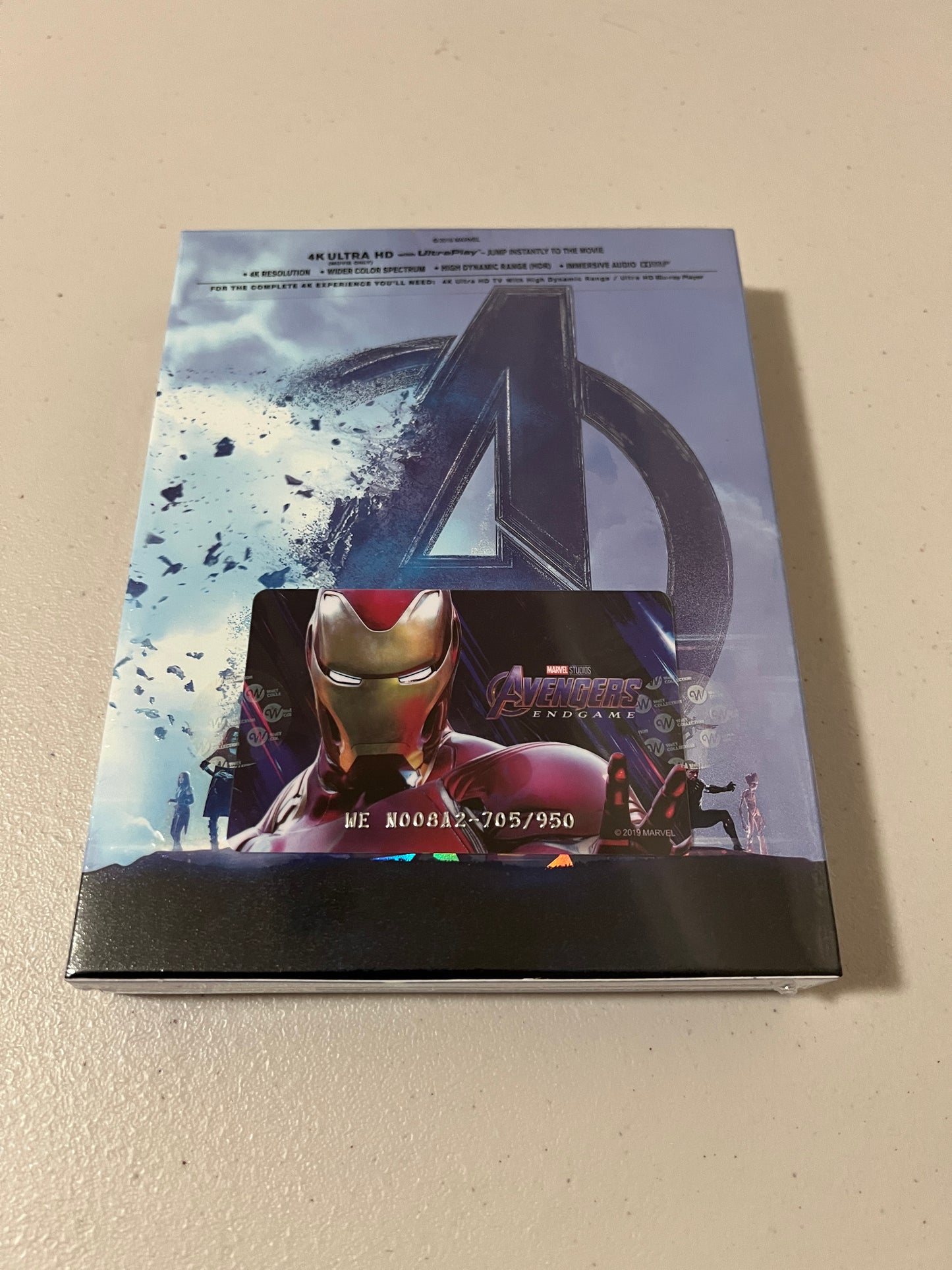 Avengers: Endgame (4K+2D Blu-ray SteelBook) (WeET Collection Exclusive No.08) Full Slip A2