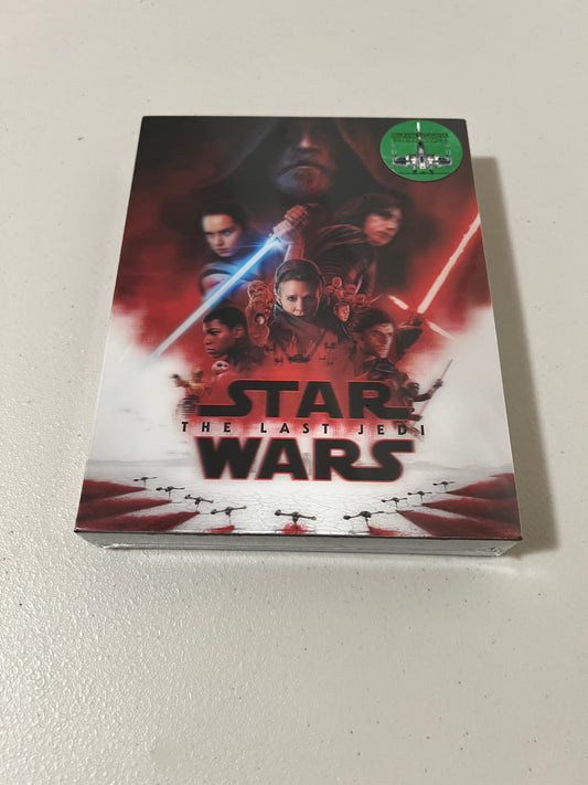 Star Wars: The Last Jedi (3D+2D Blu-ray SteelBook) (Blufans Exclusive #47) Double Lenticular