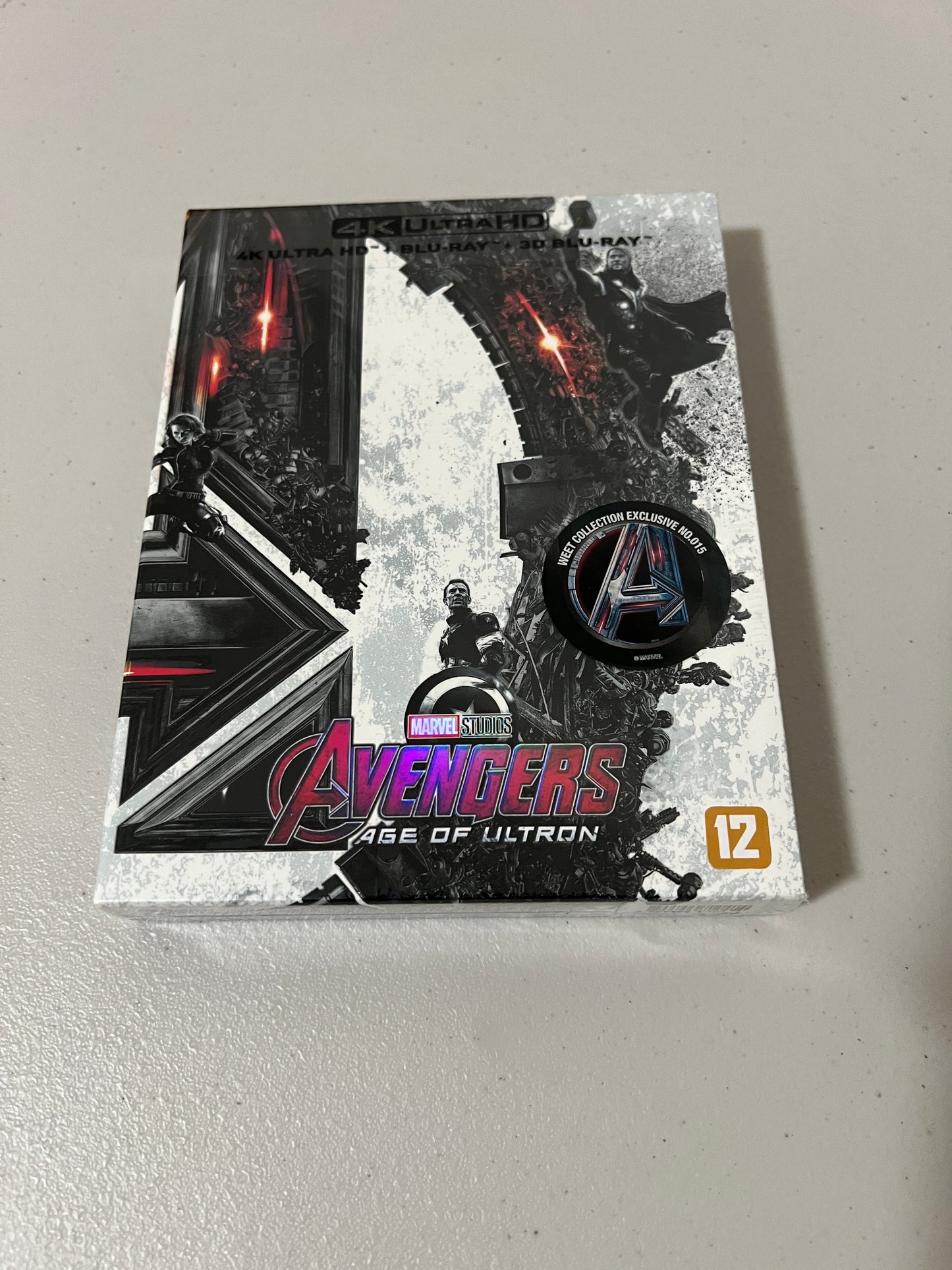 Avengers: Age of Ultron (4K+2D Blu-ray SteelBook) (WeET Collection Exclusive No.15) Full Slip