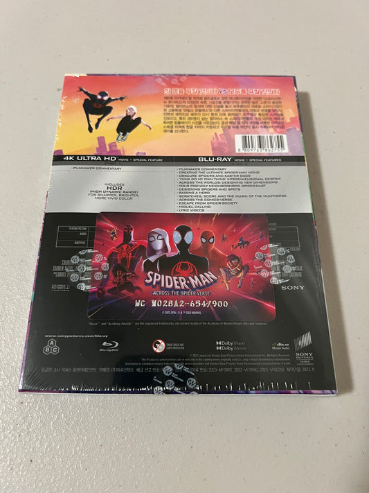 Spider-Man: Across the Spider-Verse (4K+2D Blu-ray SteelBook) (WeET COLLECTION No. 28) Full Slip A2