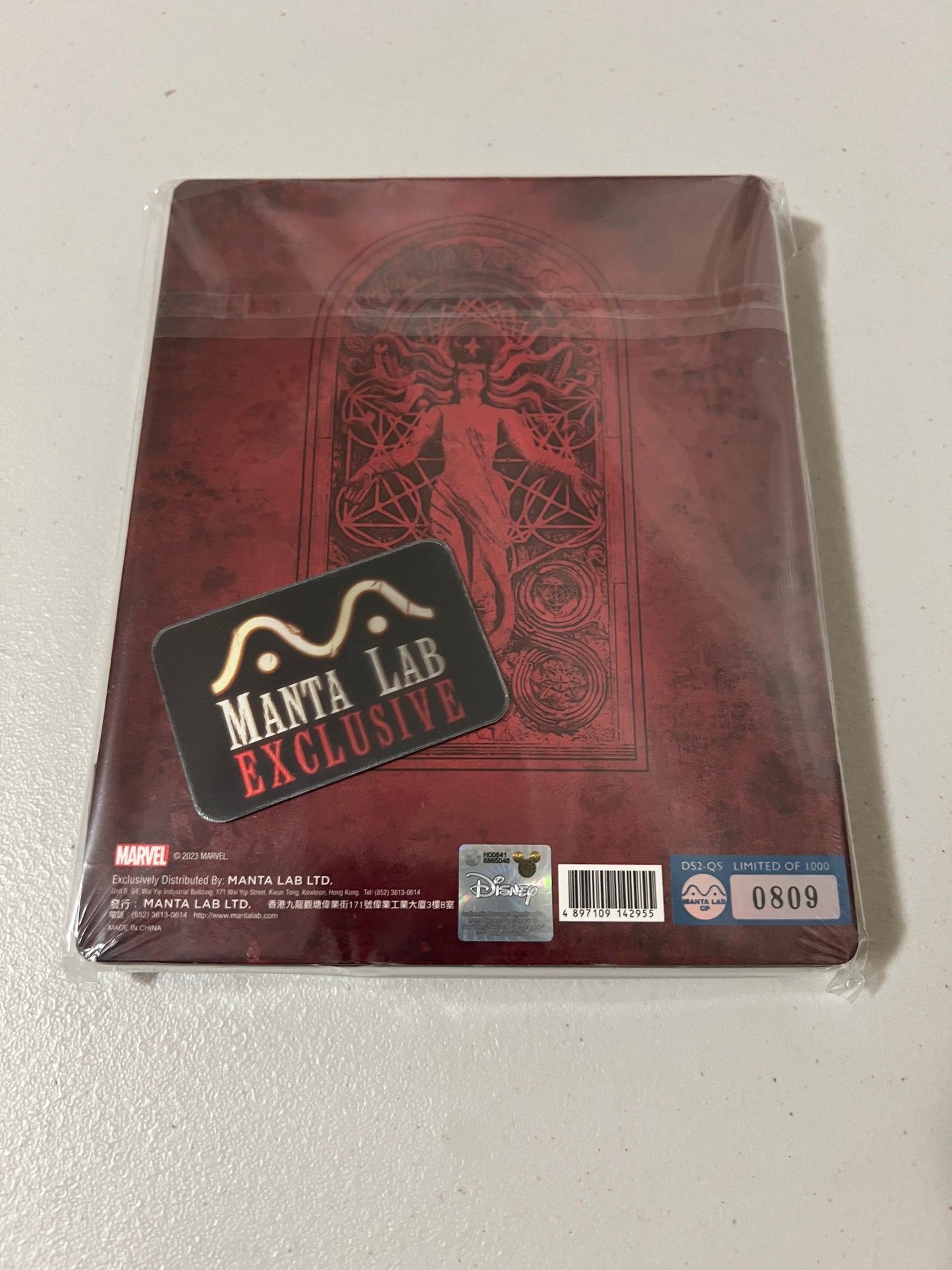 Doctor Strange in the Multiverse of Madness (Discless SteelBook) (Manta Lab Exclusive MCP-001) Lenticular Quarter Slip