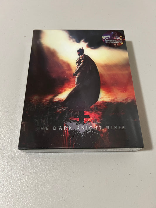 The Dark Knight Rises (4K+2D Blu-ray SteelBook) (Blufans Exclusive #62) Double Lenticular