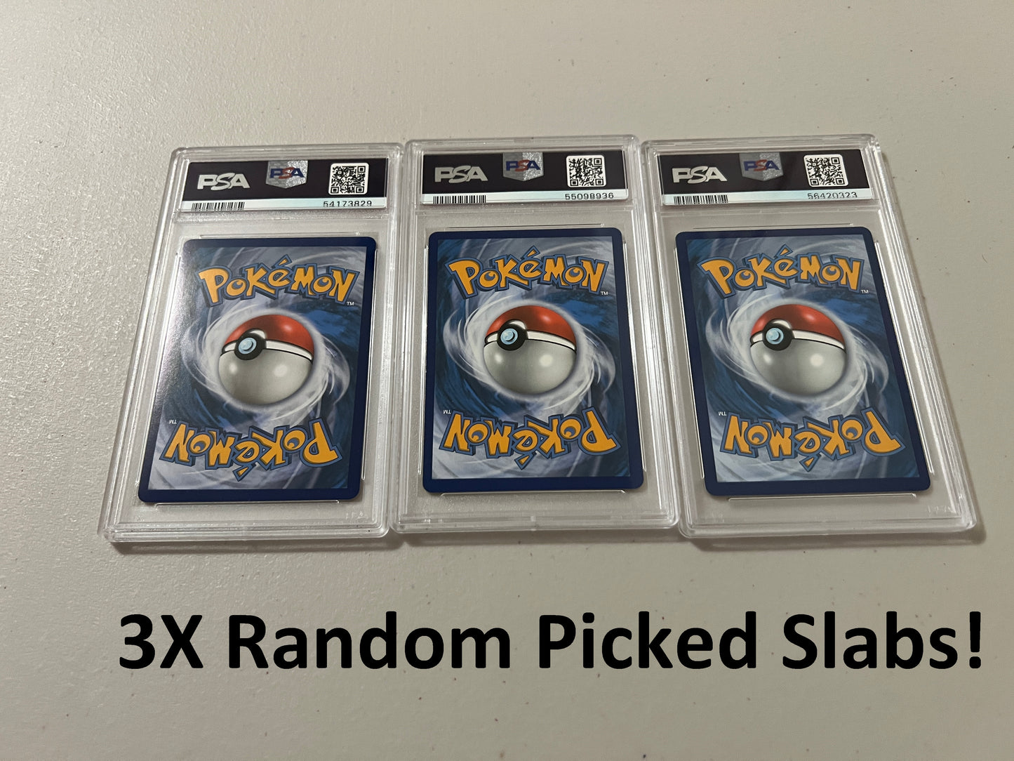 Pokemon PSA Graded Card Lot Bundles