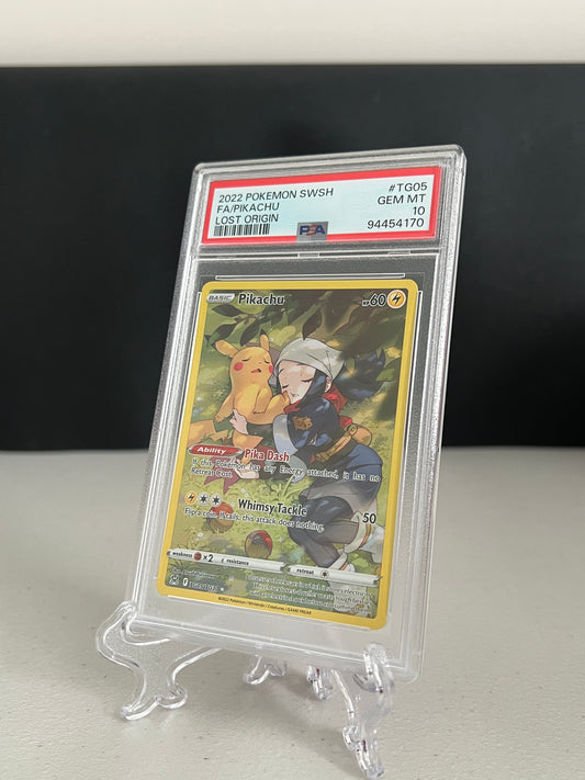 2022 Pokemon Lost Origin Pikachu #TG05 PSA 10