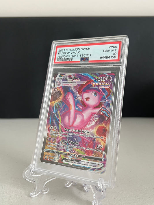 2021 Pokemon Fusion Strike Mew VMAX #269 PSA 10