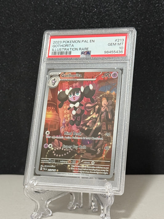 2023 Pokemon Paldea Evolved Gothorita #213 Illustration Rare PSA 10