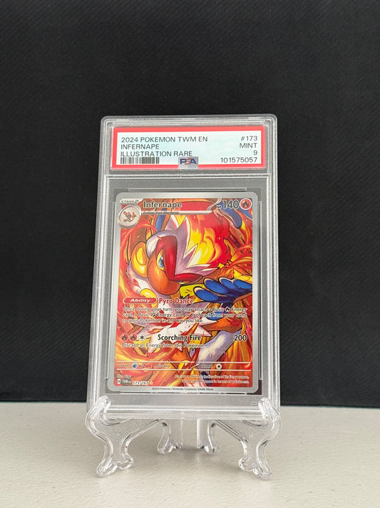 2024 Pokemon Twilight Masquerade Infernape #173 - PSA 9