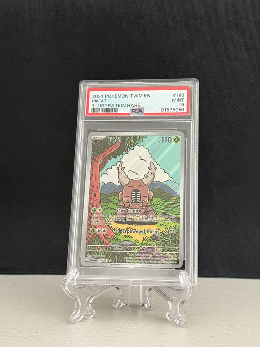 2024 Pokemon Twilight Masquerade Pinsir #168 - PSA 9