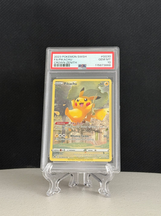 2023 Pokemon Crown Zenith Pikachu #GG30 - PSA 10