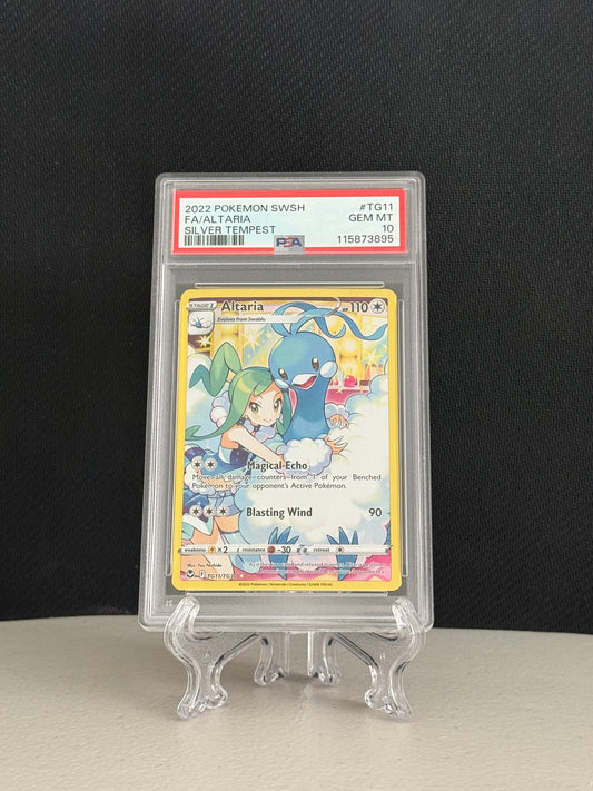 2022 Pokemon Silver Tempest Altaria #TG11 - PSA 10