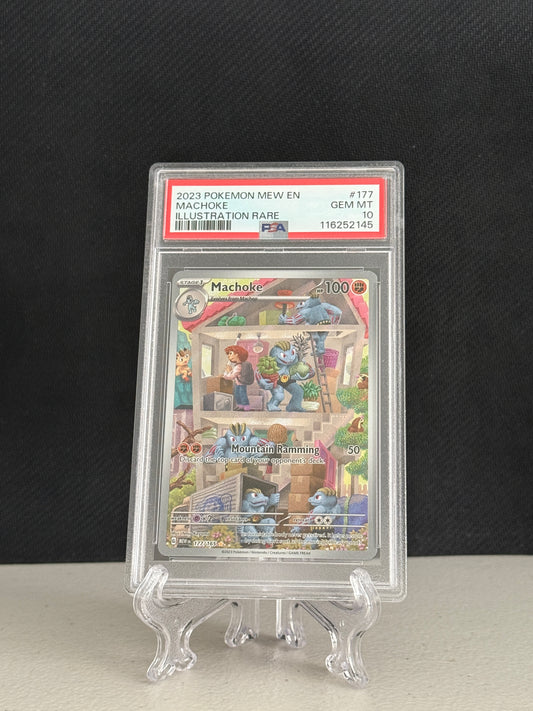 2023 Pokemon Scarlet & Violet 151 Machoke #177 PSA 10