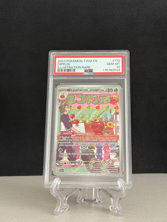 2024 Pokemon Twilight Masquerade Dipplin #170 - PSA 10