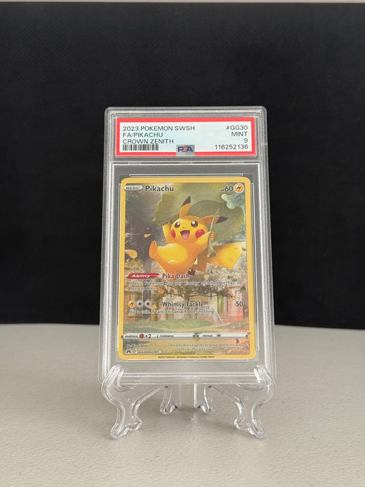 2023 Pokemon Crown Zenith Pikachu #GG30 - PSA 9
