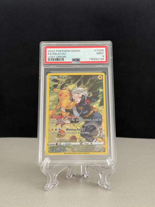 2022 Pokemon Lost Origin Pikachu #TG05 - PSA 9