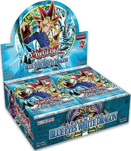 YuGiOh Legend of Blue Eyes White Dragon Booster Box 25th Anniversary