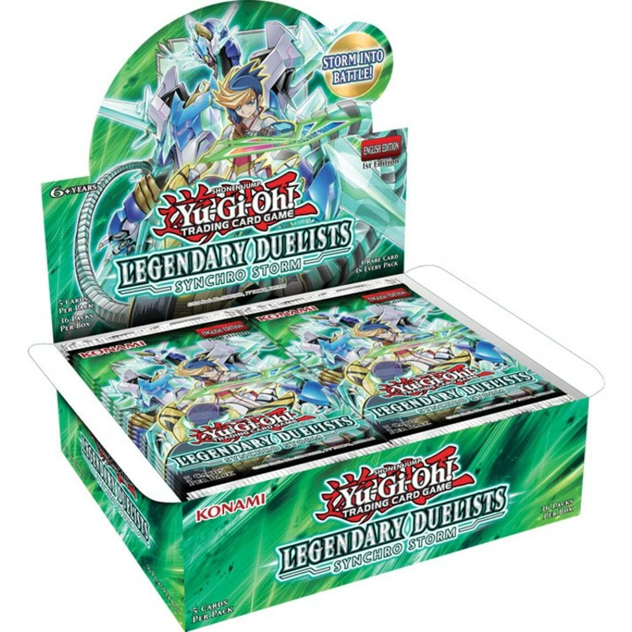 Yu-Gi-Oh! Legendary Duelists: Synchro Storm Booster Box - uptownhobbies