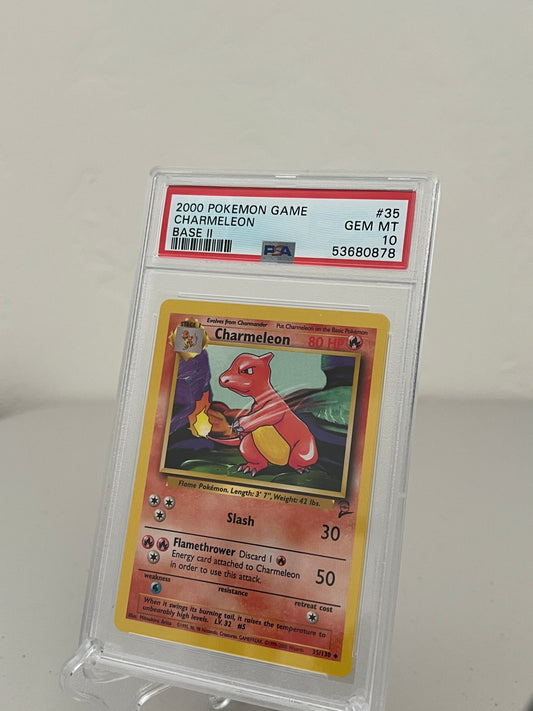 1999 Pokemon Base Set 2 Charmeleon 35/130 - PSA 10