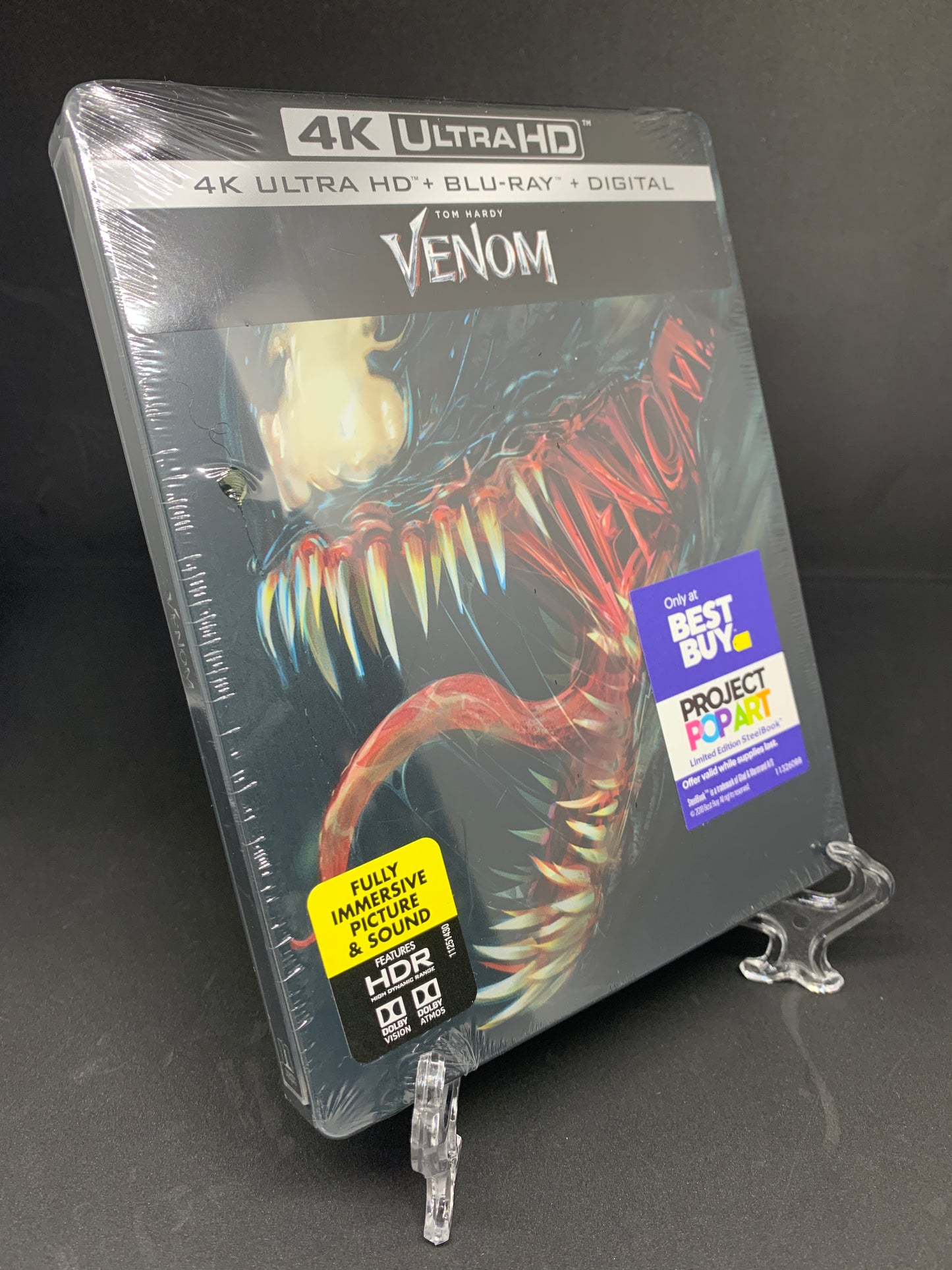 Venom (4K Ultra HD + Blu-ray + Digital) Steelbook