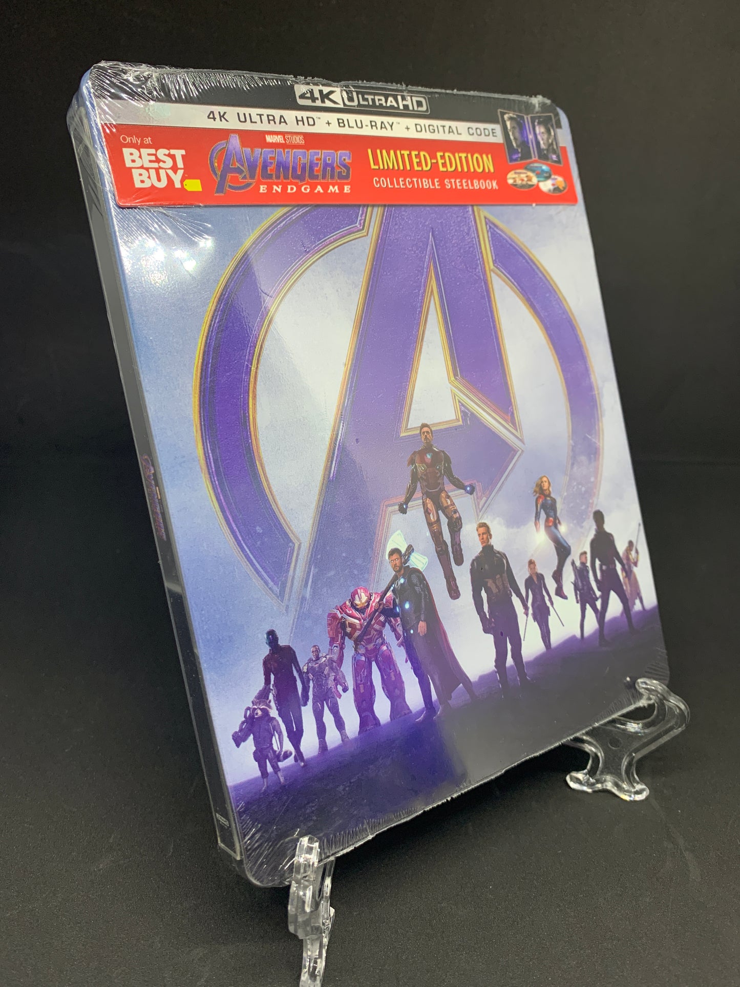 Avengers Endgame (4K UHD/Blu-Ray/Digital) Steelbook