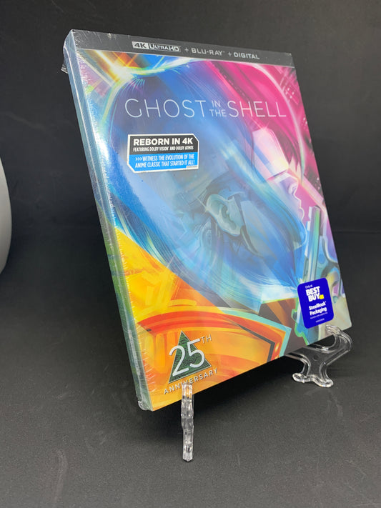 Ghost In The Shell (1995) (4K UHD/Blu-Ray/Digital) Steelbook 25th Anniversary Edition