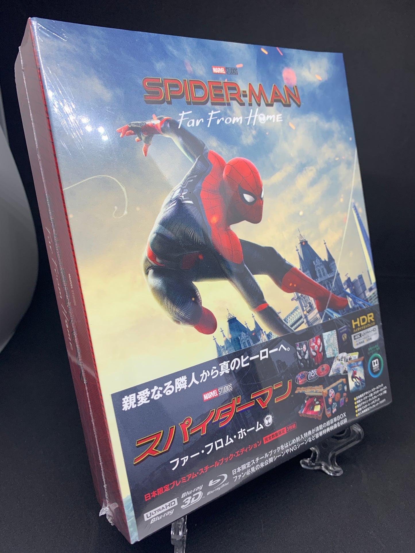 Spider-Man Far From Home (4K UHD/Blu-Ray/3D) Japan Exclusive Steelbook Edition