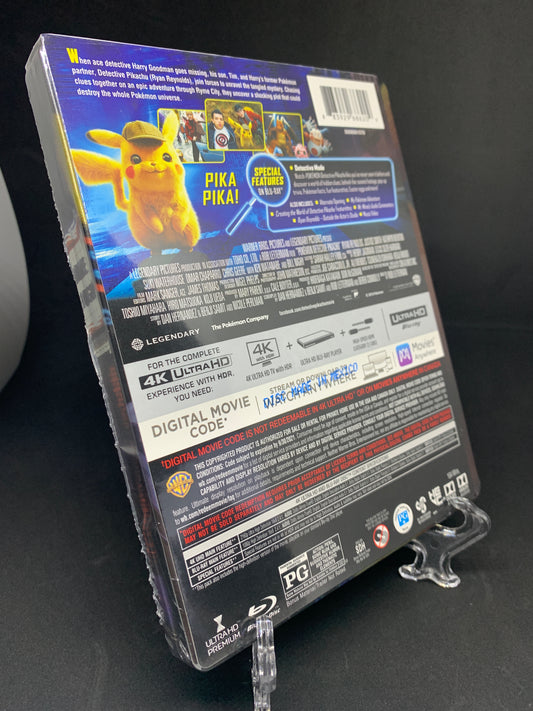 Detective Pikachu (4K UHD/Blu-Ray/Digital) Steelbook