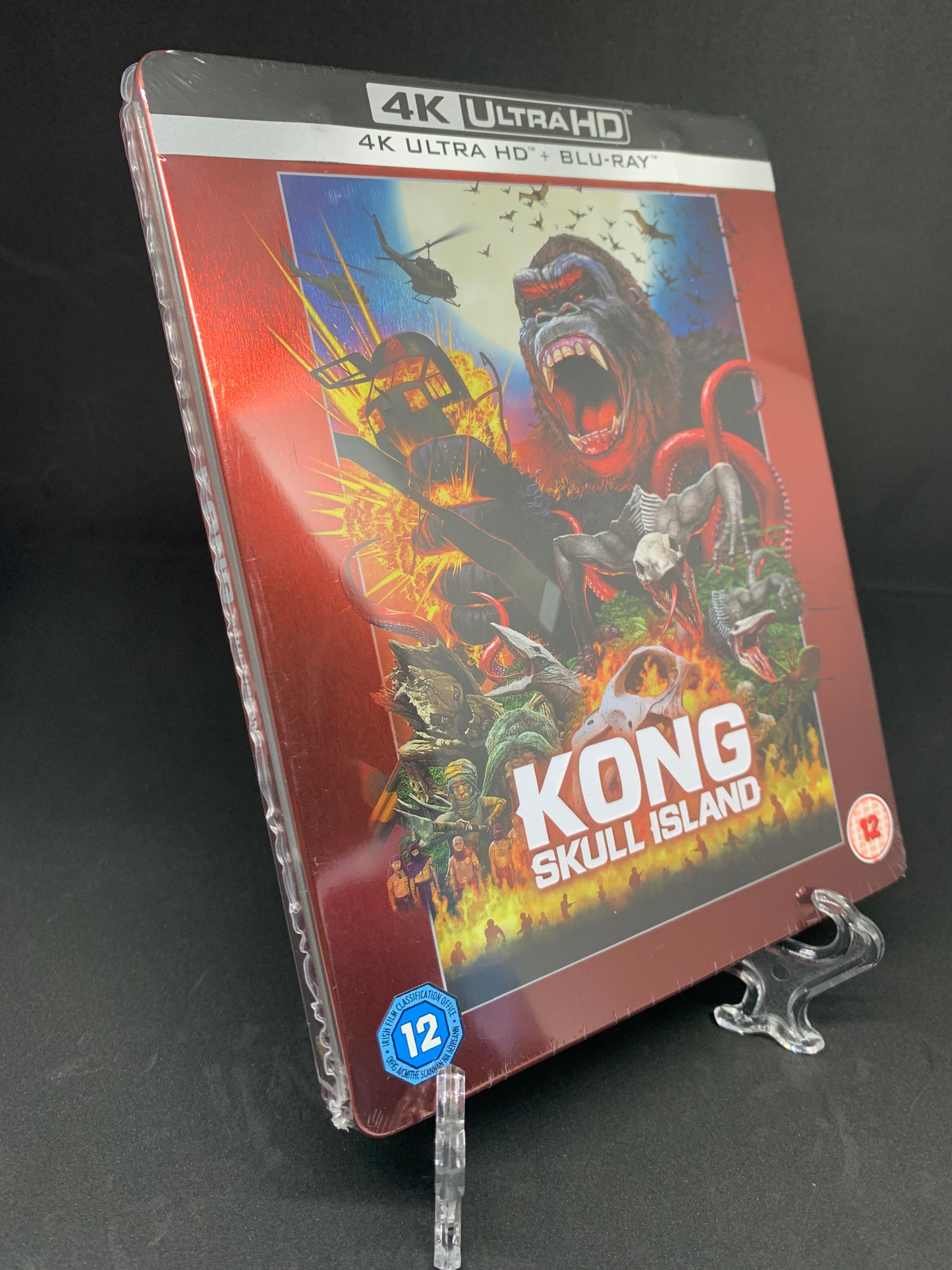Kong: Skull Island 4K UHD Blu-ray Steelbook - UK Import