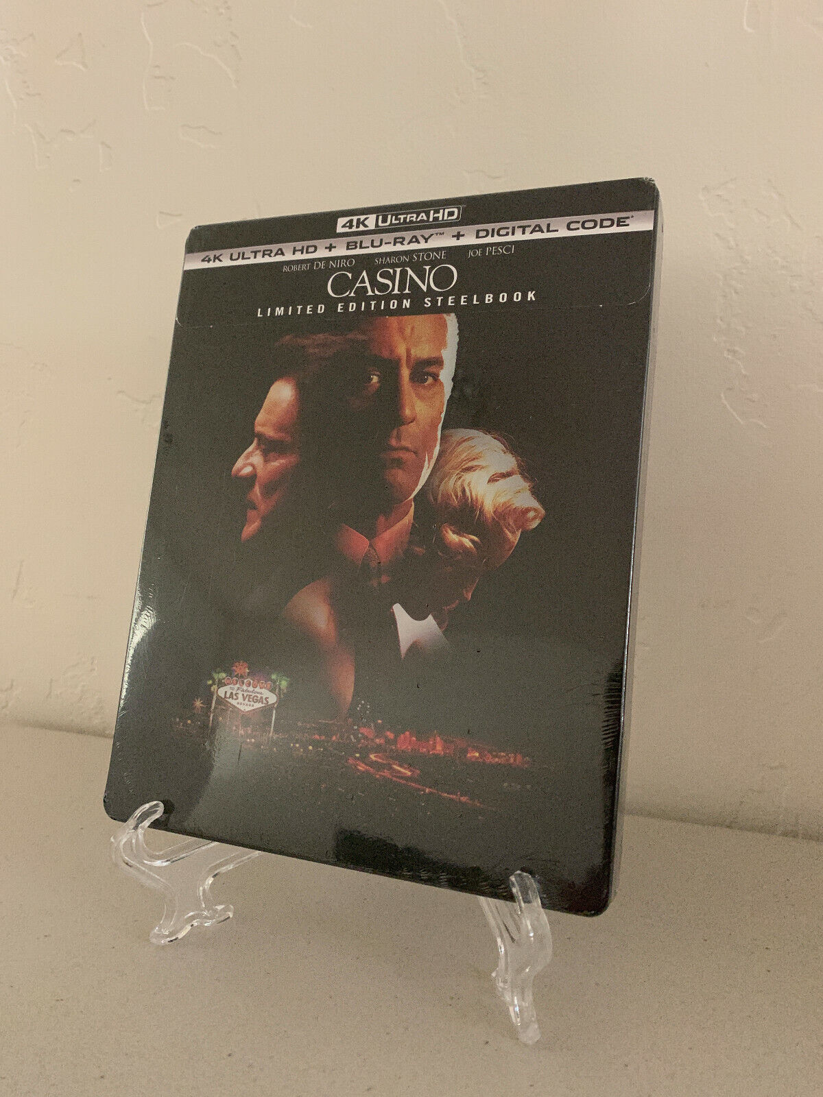 Casino (4K UHD/Blu-Ray/Digital) Steelbook